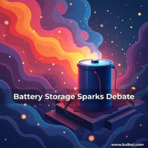 Read more about the article Battery Storage Sparks Debate