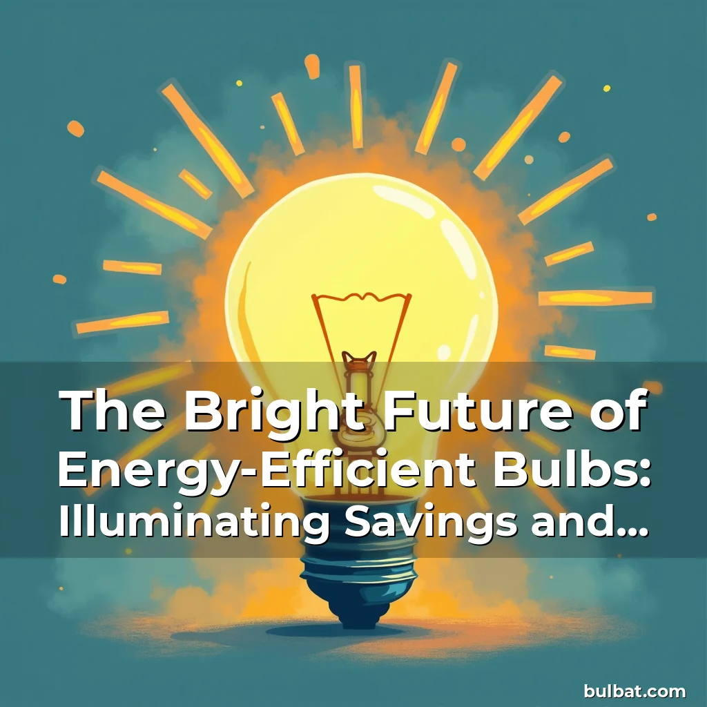 Read more about the article The Bright Future of Energy-Efficient Bulbs: Illuminating Savings and Sustainability
