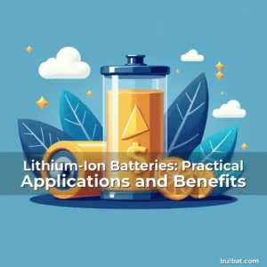 Read more about the article Lithium-Ion Batteries: Practical Applications and Benefits