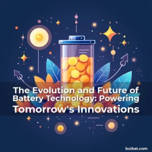 Read more about the article The Evolution and Future of Battery Technology: Powering Tomorrow’s Innovations