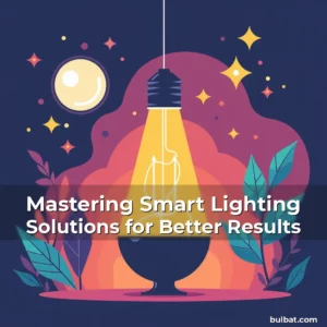 Read more about the article Mastering Smart Lighting Solutions for Better Results