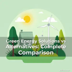 Read more about the article Green Energy Solutions vs Alternatives: Complete Comparison