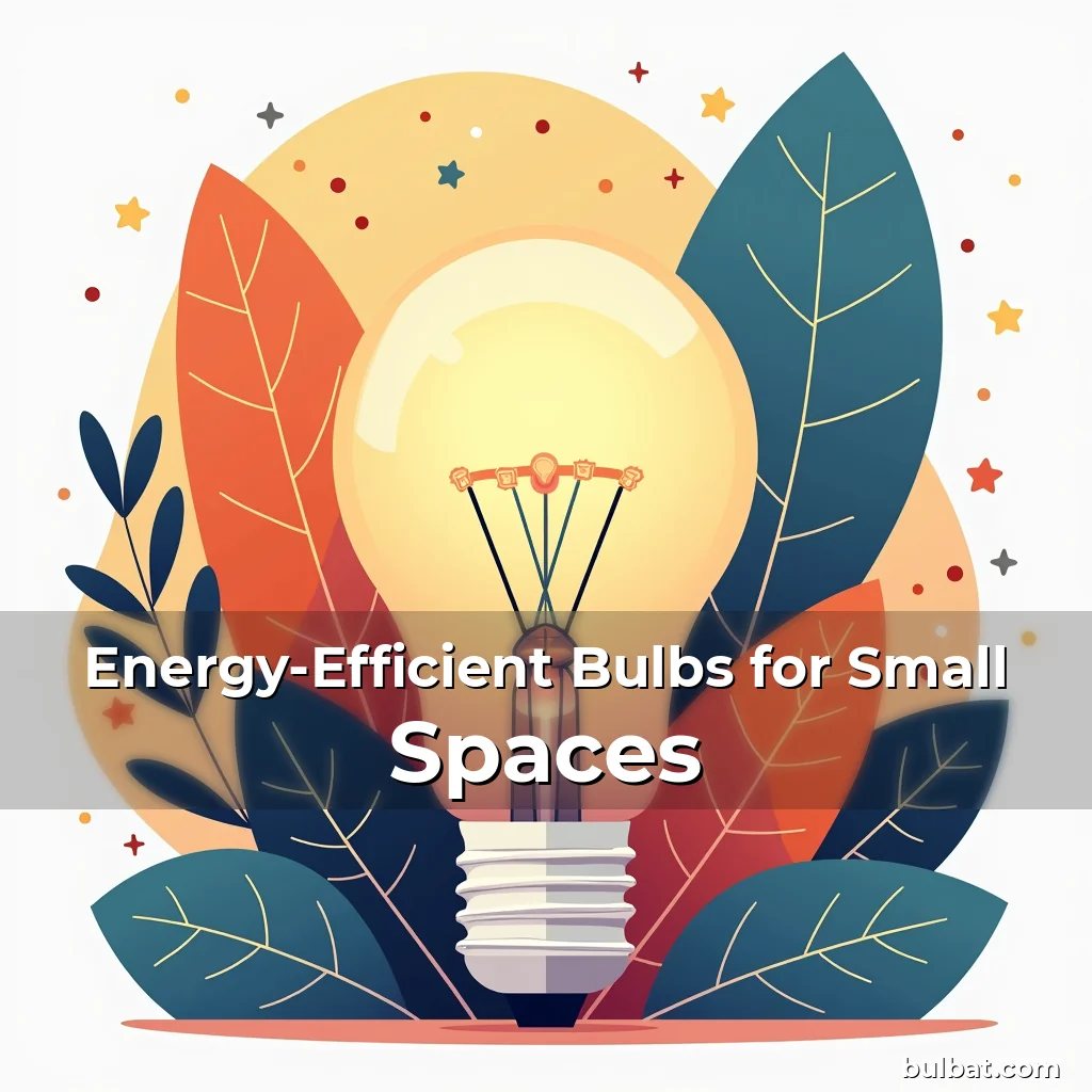 Read more about the article Energy-Efficient Bulbs for Small Spaces