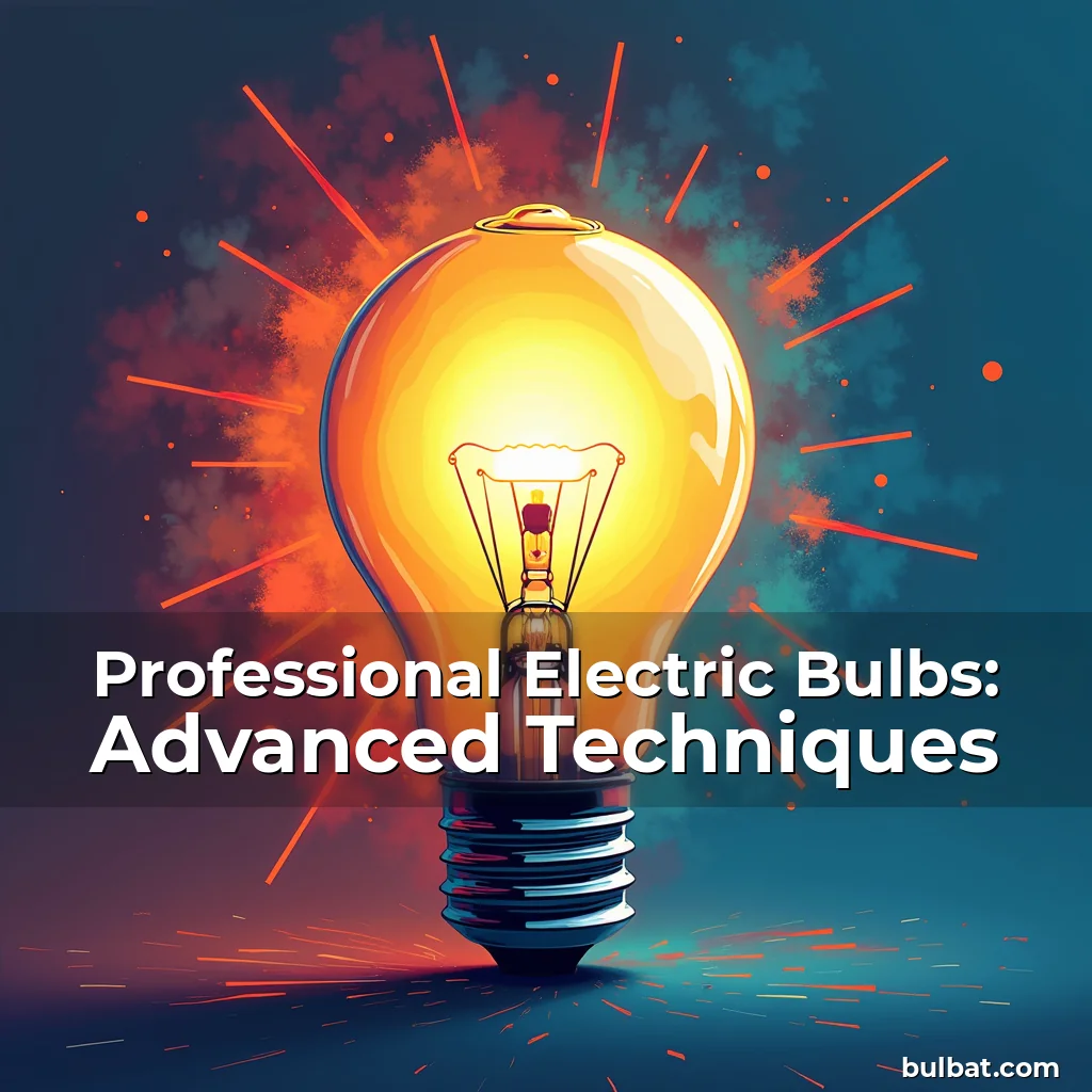 Professional Electric Bulbs: Advanced Techniques