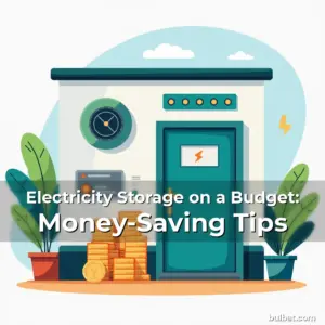 Read more about the article Electricity Storage on a Budget: Money-Saving Tips