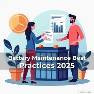 Read more about the article Battery Maintenance Best Practices 2025