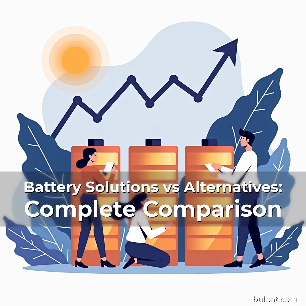 Read more about the article Battery Solutions vs Alternatives: Complete Comparison