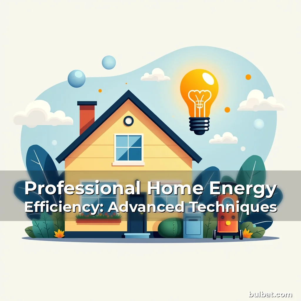 You are currently viewing Professional Home Energy Efficiency: Advanced Techniques