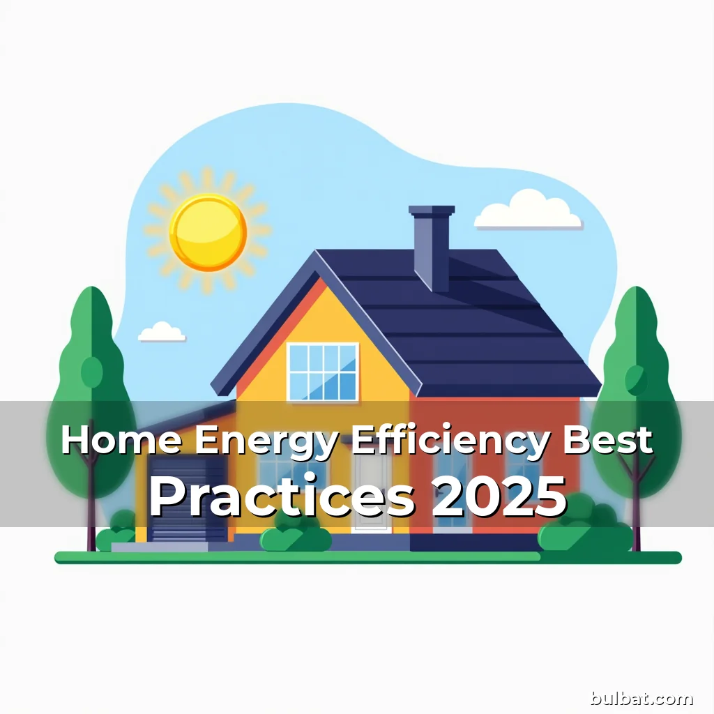 You are currently viewing Home Energy Efficiency Best Practices 2025