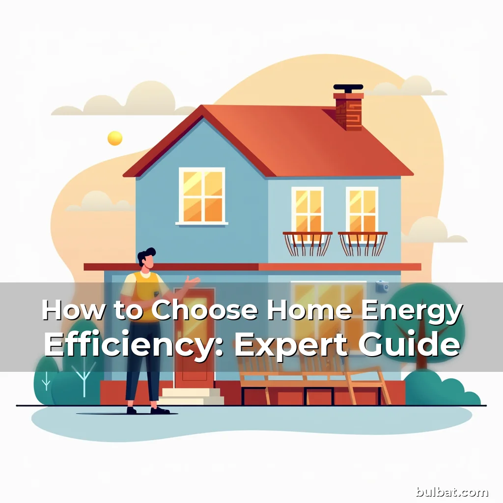 You are currently viewing How to Choose Home Energy Efficiency: Expert Guide