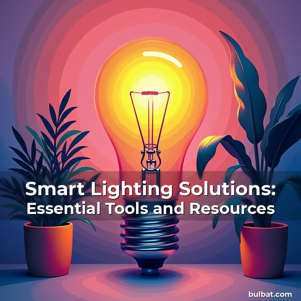 Smart Lighting Solutions: Essential Tools and Resources
