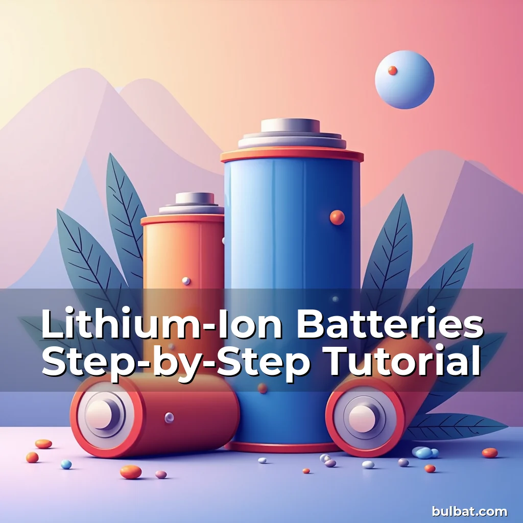 Read more about the article Lithium-Ion Batteries Step-by-Step Tutorial