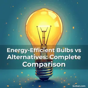 Read more about the article Energy-Efficient Bulbs vs Alternatives: Complete Comparison