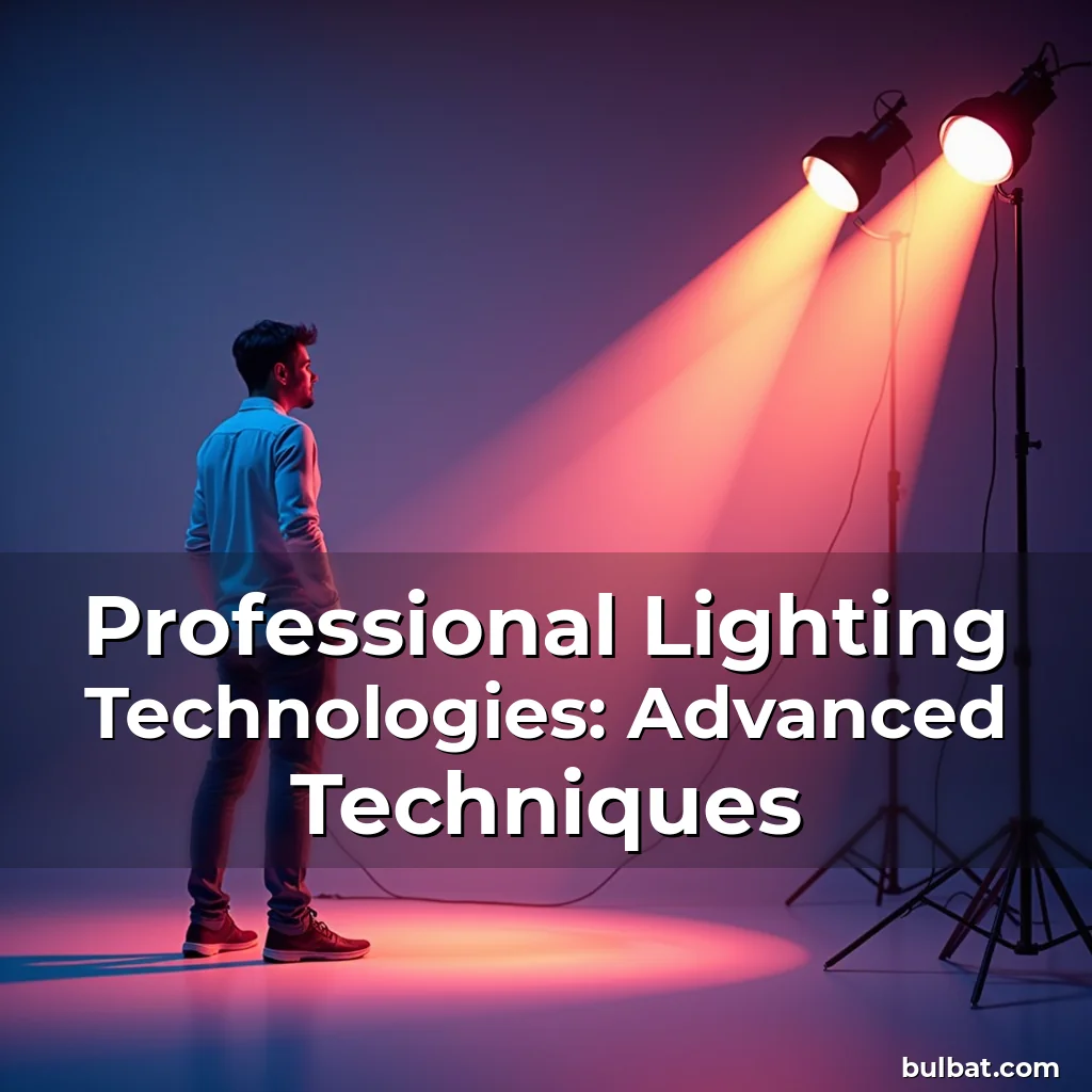 Professional Lighting Technologies: Advanced Techniques