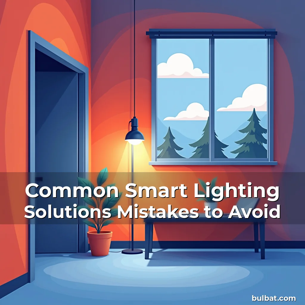 Common Smart Lighting Solutions Mistakes to Avoid