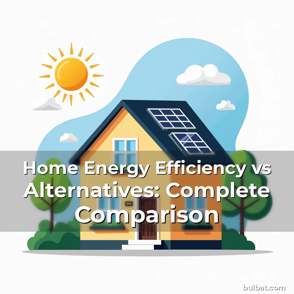 You are currently viewing Home Energy Efficiency vs Alternatives: Complete Comparison