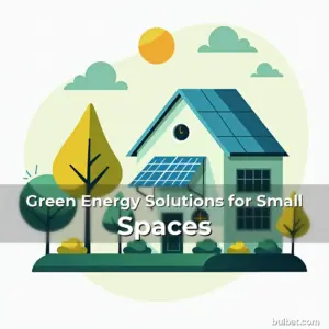 Read more about the article Green Energy Solutions for Small Spaces