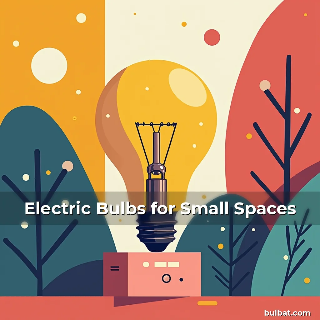Electric Bulbs for Small Spaces