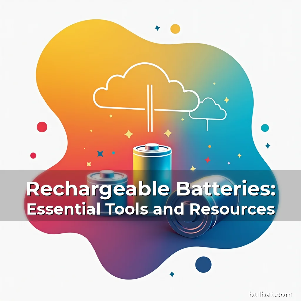 You are currently viewing Rechargeable Batteries: Essential Tools and Resources