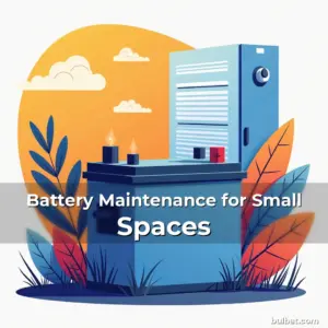 Read more about the article Battery Maintenance for Small Spaces