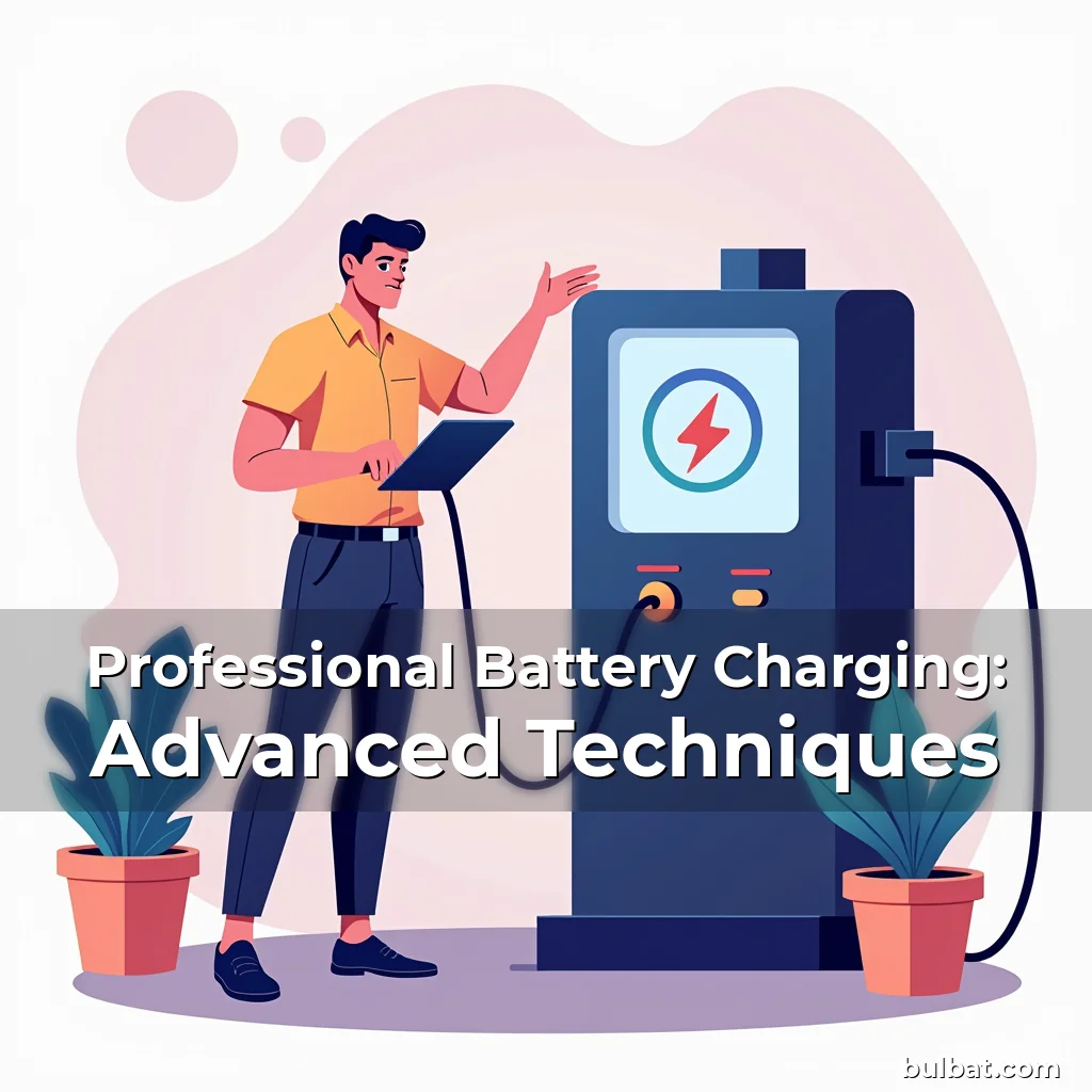 Read more about the article Professional Battery Charging: Advanced Techniques