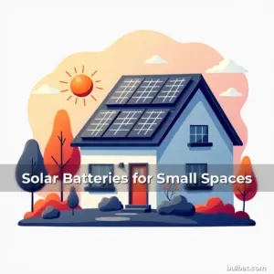 Read more about the article Solar Batteries for Small Spaces