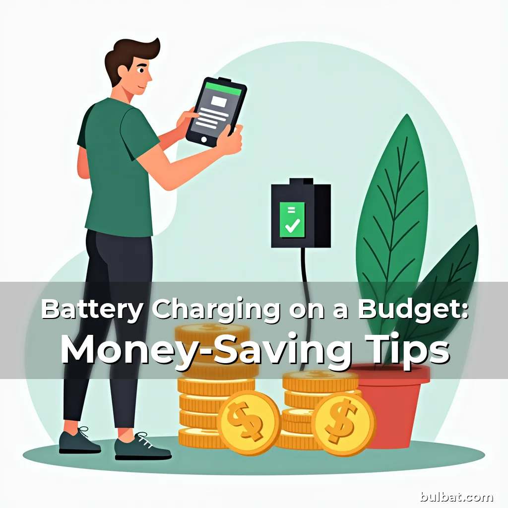 Read more about the article Battery Charging on a Budget: Money-Saving Tips