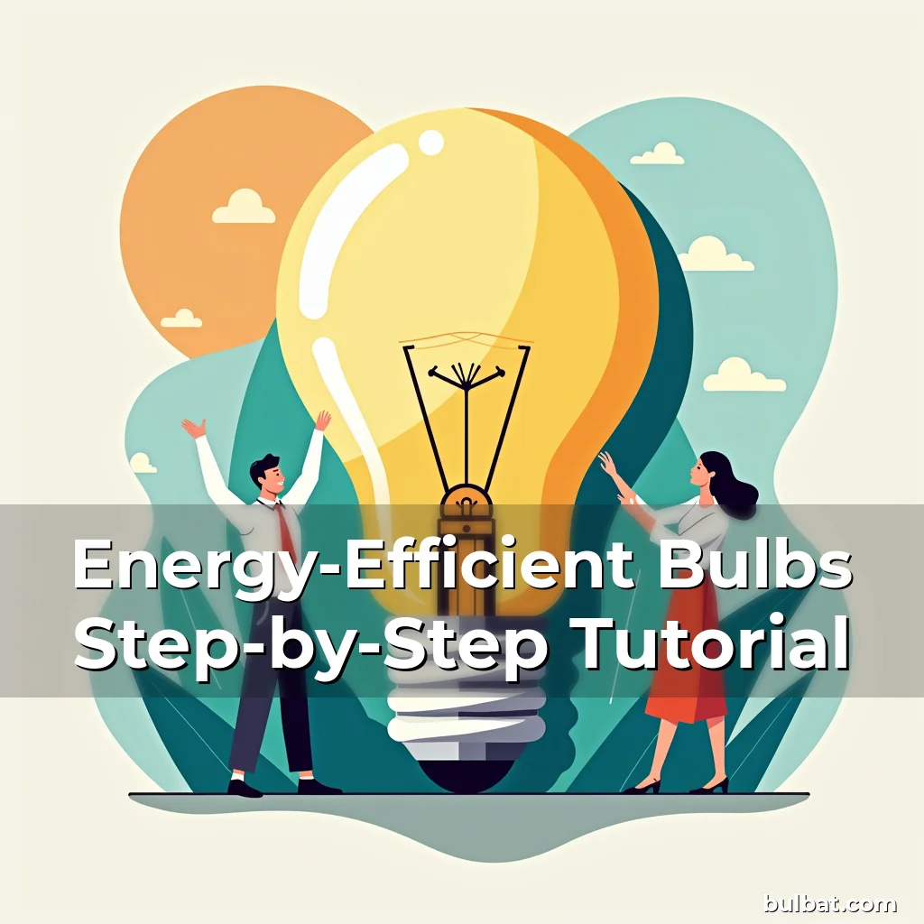 Read more about the article Energy-Efficient Bulbs Step-by-Step Tutorial