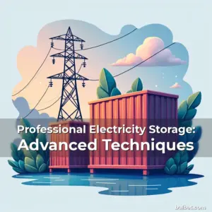 Read more about the article Professional Electricity Storage: Advanced Techniques