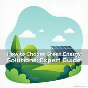 Read more about the article How to Choose Green Energy Solutions: Expert Guide