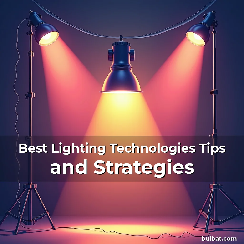 Best Lighting Technologies Tips and Strategies