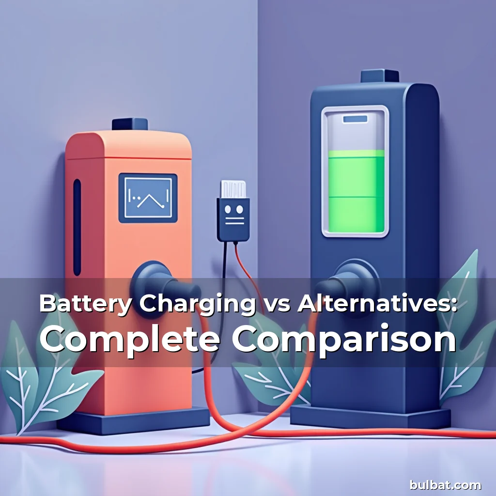 Read more about the article Battery Charging vs Alternatives: Complete Comparison