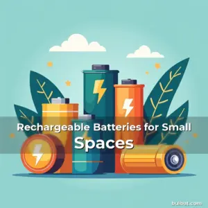 Read more about the article Rechargeable Batteries for Small Spaces