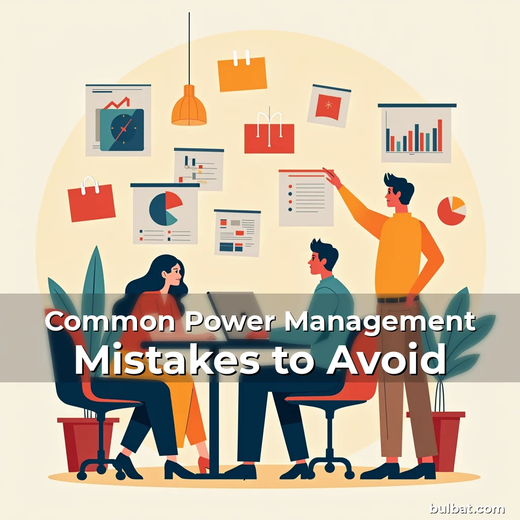Read more about the article Common Power Management Mistakes to Avoid