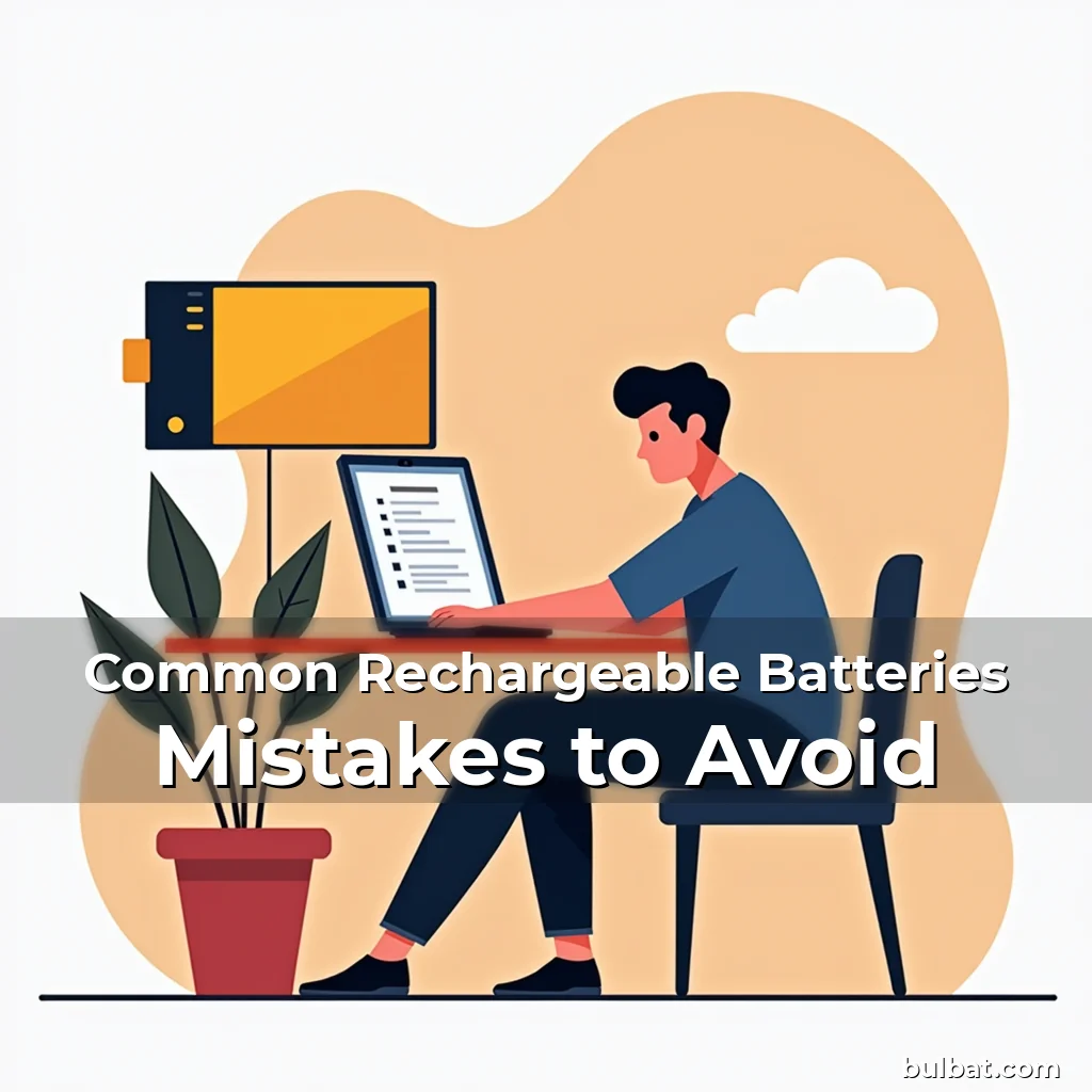 You are currently viewing Common Rechargeable Batteries Mistakes to Avoid