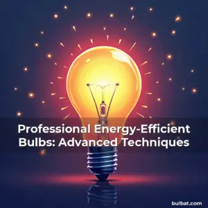 Artistic representation for Professional Energy-Efficient Bulbs: Advanced Techniques