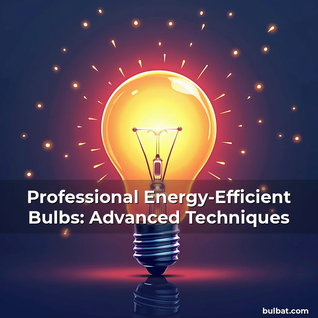 Read more about the article Professional Energy-Efficient Bulbs: Advanced Techniques