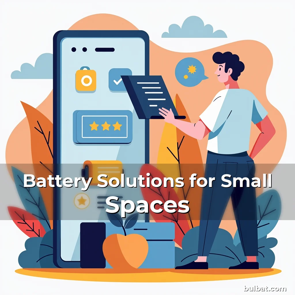 Read more about the article Battery Solutions for Small Spaces
